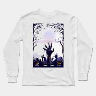 Haunted Cemetery Long Sleeve T-Shirt